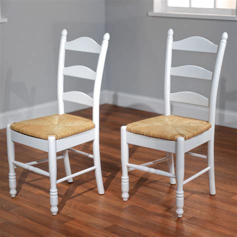 Ladder Back Chairs With Rush Seats Foter