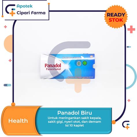 Jual Panadol Biru Obat Untuk Sakit Kepala Nyeri Sakit Gigi Demam