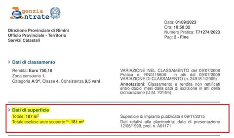 Calcolo Superficie Catastale In Visura Come Si Fa In