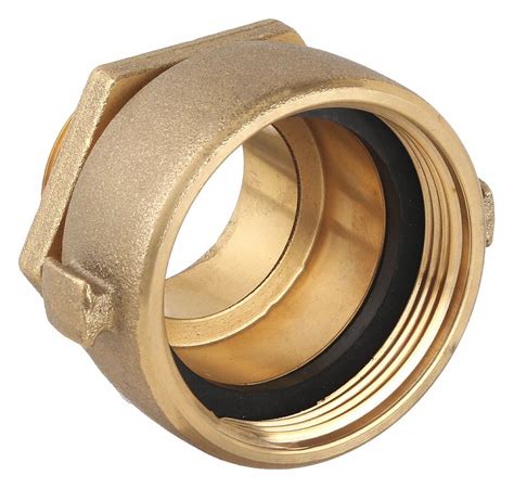 Moon American 2 In2 12 In Compatible Pipe Size Nh X Npt Fire Hose Adapter 6apd1363