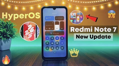 HyperOS Update For Redmi Note 7 Install Review Android 13 YouTube