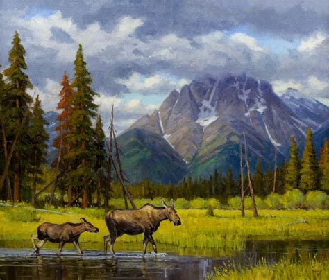 Jackson Hole Art Auction Summer In The Tetons Jackson Hole Art