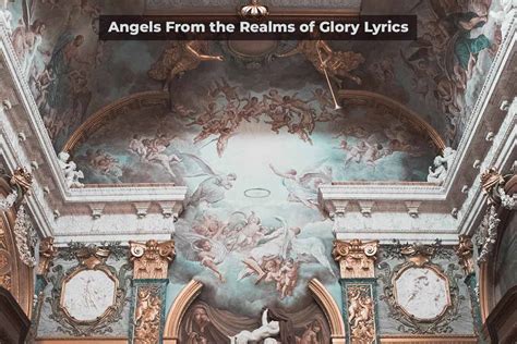 Angels From The Realms Of Glory Lyrics Phamox Music