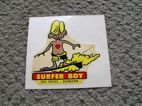 Pin On Vintage Surf Stickers