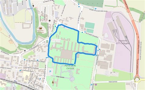 Certosa Park Walking And Running Collegno Piemonte Pacer