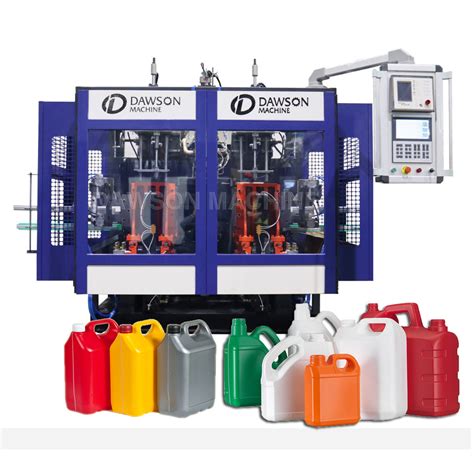 Fully Automatic 0 5L Plastic Bottle Jerrycan Double Station Extrusion