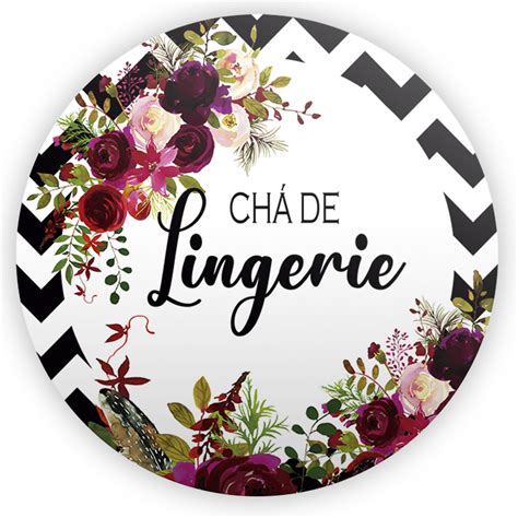 Painel De Mesa Cha De Lingerie Sublimado D Sublistamps Sublima O