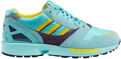 Giày Gucci x Adidas Zx8000 Aquamarine 721936 AAA9L 4644 Authentic Shoes