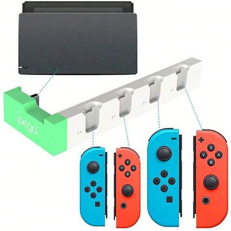 Convenient Controller Charging Dock Compatible With Switch Accessories ...