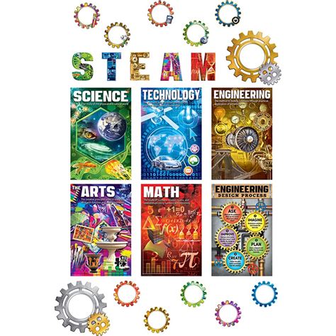 Steam Bulletin Board Tcr2150 Teacher Created Resources Classroom