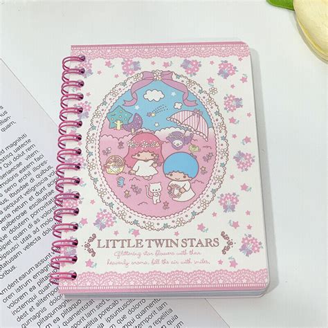 Cartoon Kuromi A Date Book Notebook Sanrio Printed With Spiral Bound