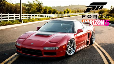 UM DOS CARROS MAIS ICÔNICOS DO MUNDO HONDA NSX FORZA HORIZON 5 YouTube