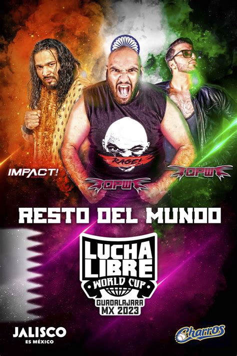 Aaa Lucha Libre World Cup Guadalajara Mx Posters The