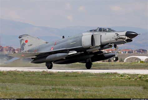 Turkish Air Force Mcdonnell Douglas F E Phantom Ii Photo By