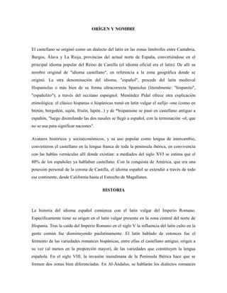 Lengua Castellana 1 PDF