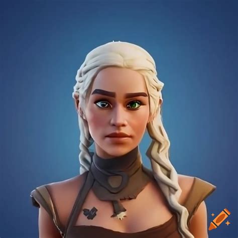 Daenerys Targaryen From Game Of Thrones In Fortnite On Craiyon