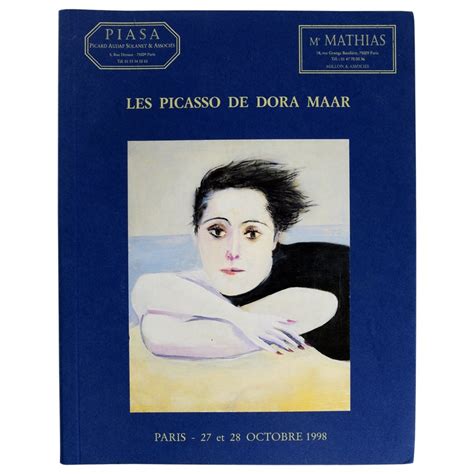 Les Picasso De Dora Maar Succession De Madame Markovitch Paris Auction Catalog For Sale At 1stdibs