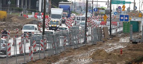 Budowa Nowej Linii Tramwajowej Zmiana Organizacji Ruchu Na