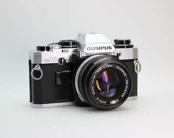 Excellent Condition Olympus OM 10 35mm Film Camera W Zuiko 50mm F1 8