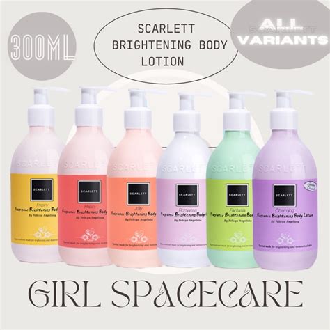 Jual Scarlett Fragrance Brightening Body Lotion All Variants Shopee