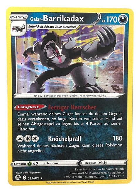 Bestelle Jetzt Galar Barrikadax 037 073 Weg Des Champs Holo Rare