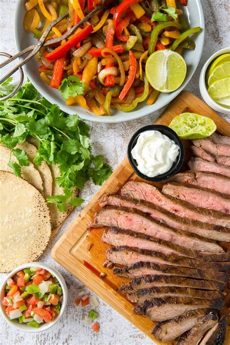 Steak Fajitas For The Grill Or Stovetop Valeries Kitchen