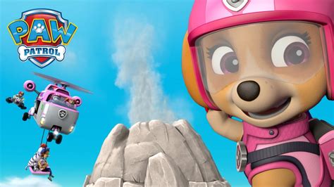 Skye Redt De Tijgers Van Een Vulkaan En Meer Paw Patrol Nederlands