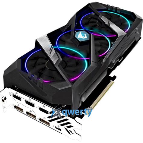 Gigabyte PCI-Ex GeForce RTX 2060 Super Aorus 8GB GDDR6 (256bit) (14000 ...