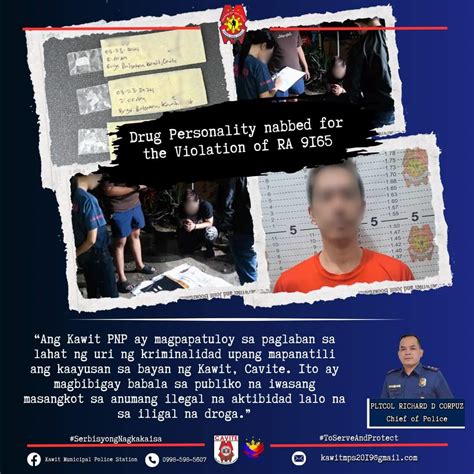 Kawit Police Arrests Drug Suspect In Buy Bust Operation Cavite News