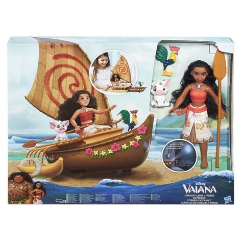 Hasbro Poup E En Pirogue Vaiana Cdiscount Jeux Jouets