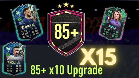 15x 85x10 Pre Season Upgrade Packs Fifa 22 Ultimate Team YouTube