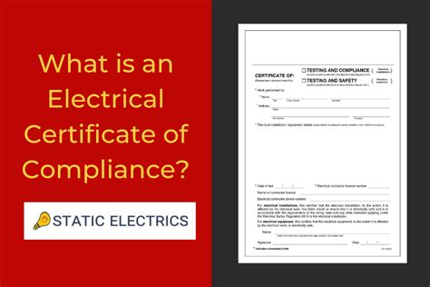 All You Need To Know About Electrical Certificate Of Compliance