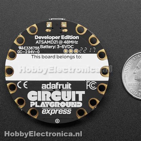 Circuit Playground Express Hobbyelectronica