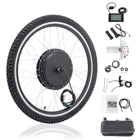 Buy Ktaxon Electric Bike Conversion Kit 48v 1000w Ebike Conversion Kit 26 Front Rear Wheel E