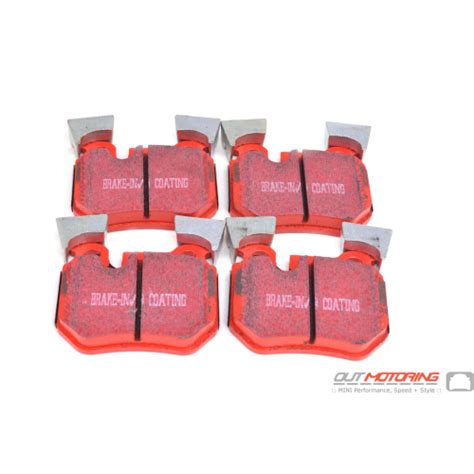 Mini Cooper Ebc Redstuff Brake Pads Front Performance Mini Cooper