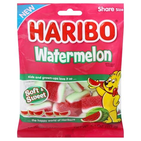 Haribo Watermelon Gummi Candy 41 Oz Bag