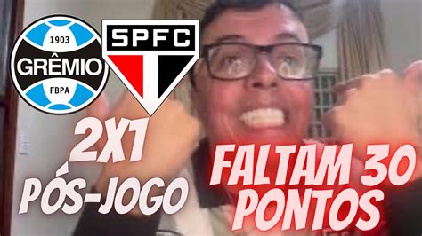 PÓS JOGO GRÊMIO 2X1 SÃO PAULO ALAN FRANCO E RAÍ RAMOS NÃO DÁ E SÃO