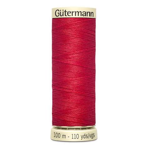 Hilo rojo carmesí Coselotodo de Gutermann número 365 modesS4u