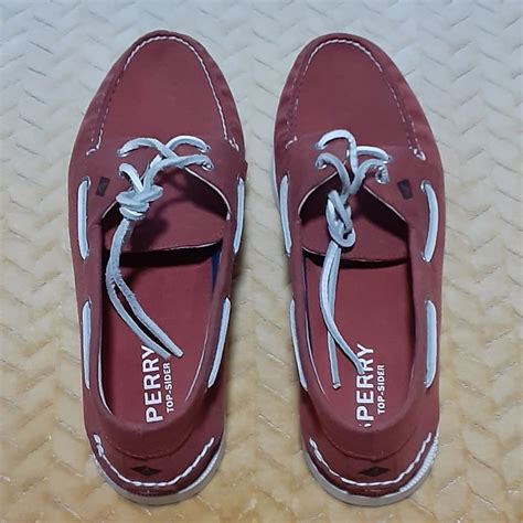 Mens Sperry Canvas Style Top Sider Loafers Size 13 S Gem