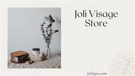 Skin Care Treatment Products Joli Visage Store