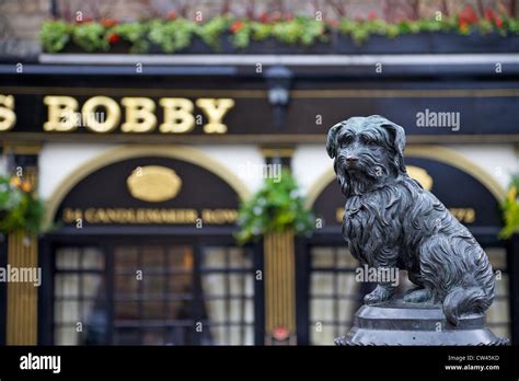 Greyfriars Bobby Old Town Edinburgh Scotland Uk Gb British Isles