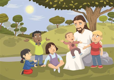 Jesus Loves Little Children - Luke 18:15-17