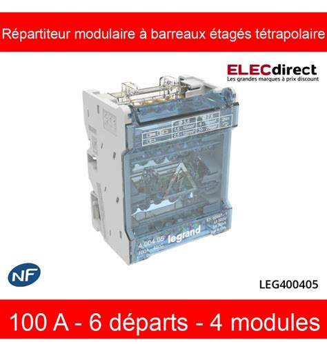 Legrand R Partiteur Modulaire Barreaux Tag S T Trapolaire A