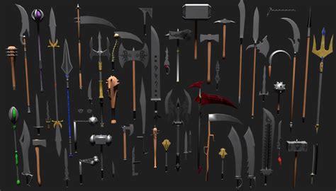 Mega Melee Weapons Pack | GameDev Market