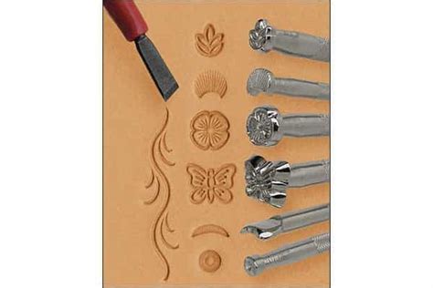 Set Stampi Per Cuoio Creative Stamping Il Cassettone Selleria