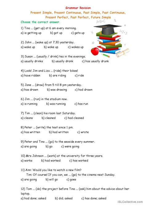 Present Simple Present Perfect Past Simple Exercises Printable