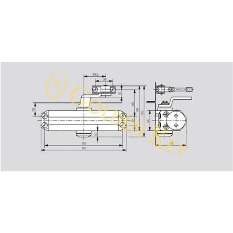 Jual Door Closer Dorma Ts Nho Non Hold Open Shopee Indonesia