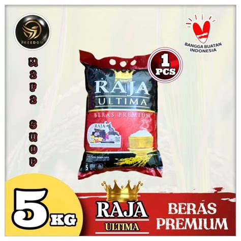 Promo RAJA Ultima Beras Putih Premium 5 Kg Kemasan Satuan Diskon 13