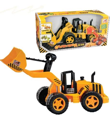 Brinquedo Trator Carregadeira Grande Presente Infantil Mercadolivre