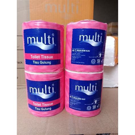 Jual Multi Bathroom Tissue Core 1 Roll 100gr 2ply Tisu Gulung Toilet Tisu Rol Wc 1roll